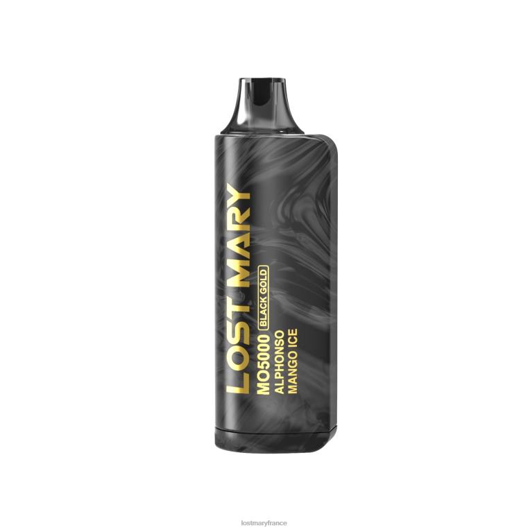 Lost Mary Vape Paris - LOST MARY mo5000 or noir jetable 10ml DB8N86 glace à la mangue alphonso